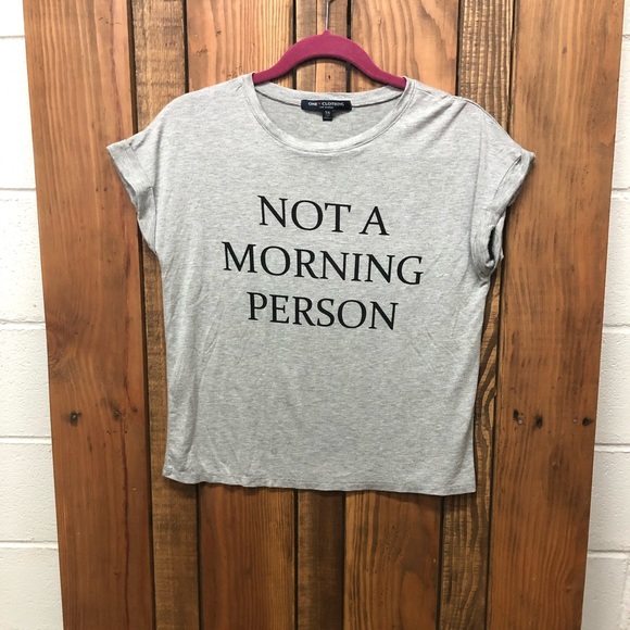 One Clothing size extra small gray t-shirt - Picture 3 of 6